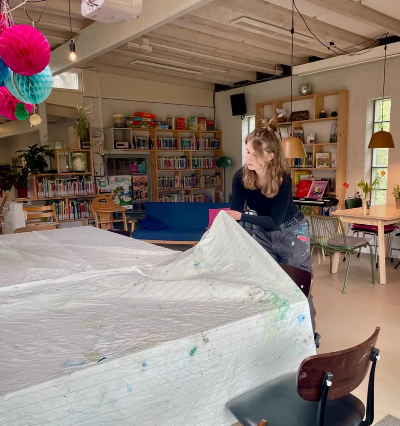 Tijdens de workshop